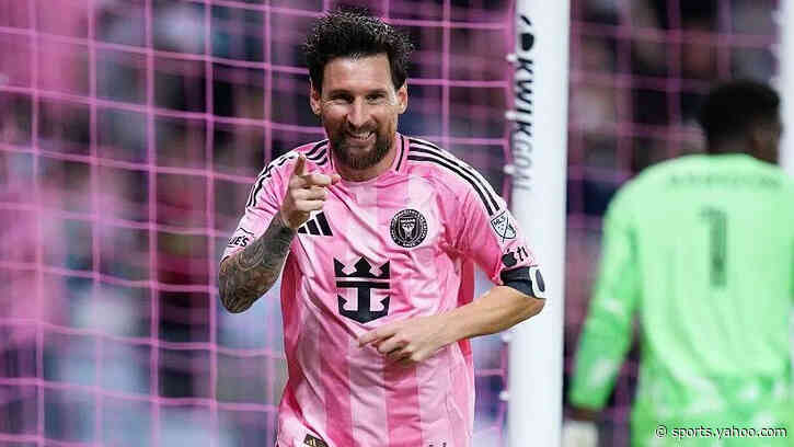 Messi scores twice in first match since Argentina goodbye