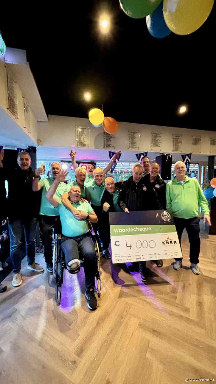 Prachtige donatie van de Noordwijkse Golfclub