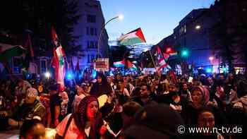 Festnahmen wegen Volksverhetzung: Anti-Israel-Demo zieht durch Berlin