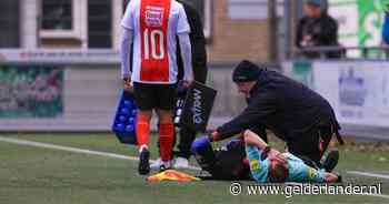 Grensrechter kan niet verder na wespensteek, voetbalwedstrijd gestaakt: ‘Misschien is hij wel allergisch’
