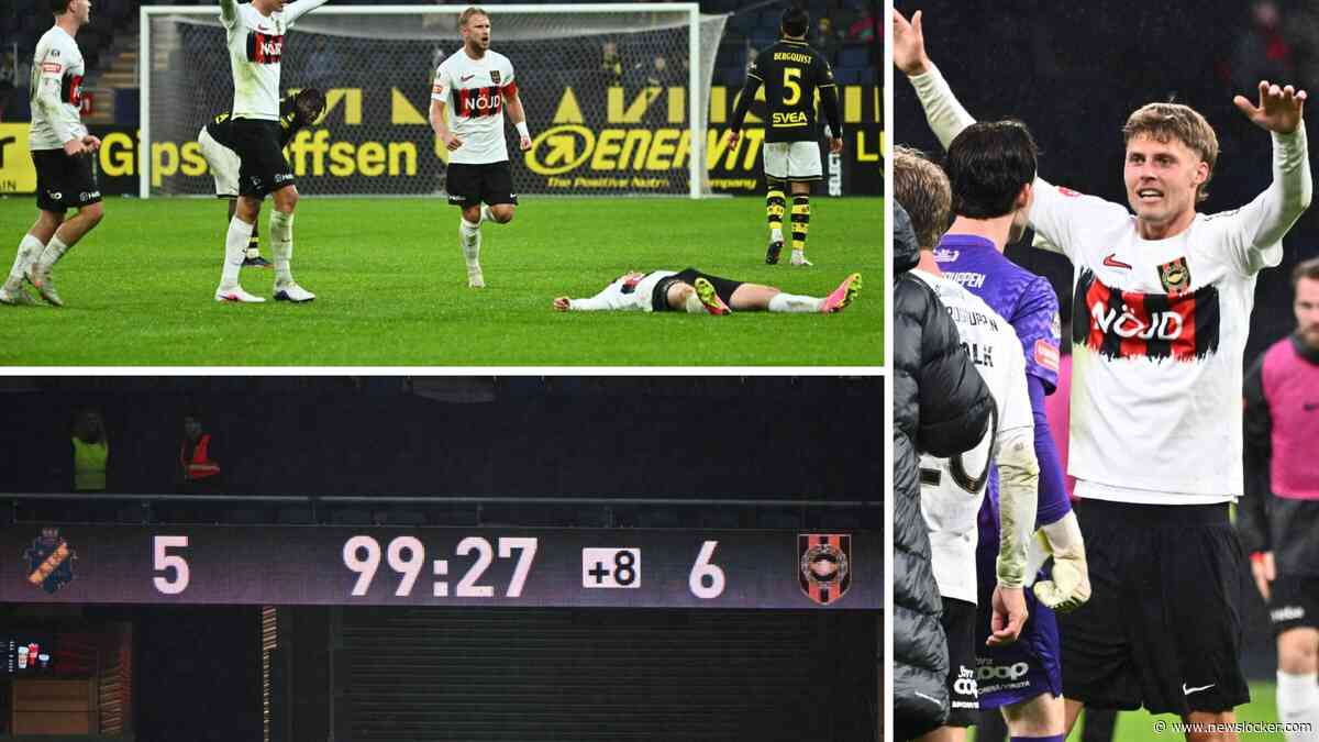 Zelden vertoond: Zweedse voetballers spotten met alle wetten in ongekend doelpuntenfestijn