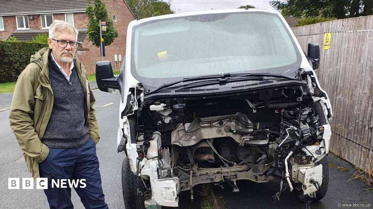 Charity boss hits out at 'mind-blowing' van theft