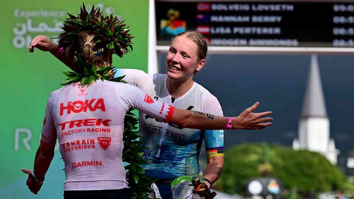Gold-Drama und bange Minuten: Ironman-Führende kollabiert und kommt doch noch mit Grinsen ins Ziel