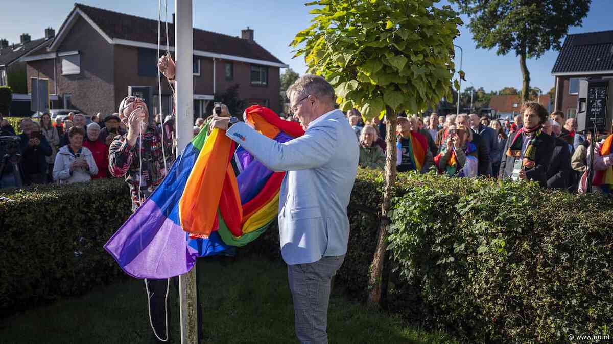 Regenboogvlaggen vlak voor Coming Out Day gestolen in gemeente Oldebroek