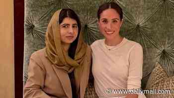 Meghan spills the tea on her meeting with Malala Yousafzai: Duchess of Sussex reveals As Ever will donate net proceeds from jam and tea sales made today to support Malala Fund - just days after pair spotted at Claridge's