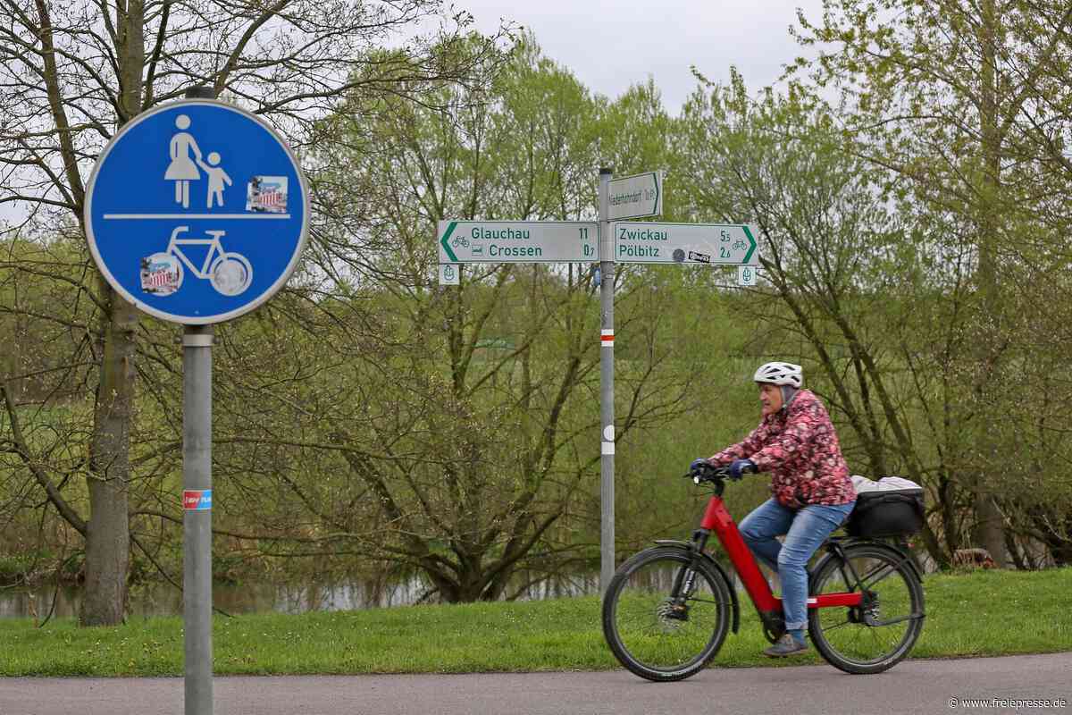 Zwickau: Radweg an der Bürgerschachtstraße endet auch weiterhin abrupt