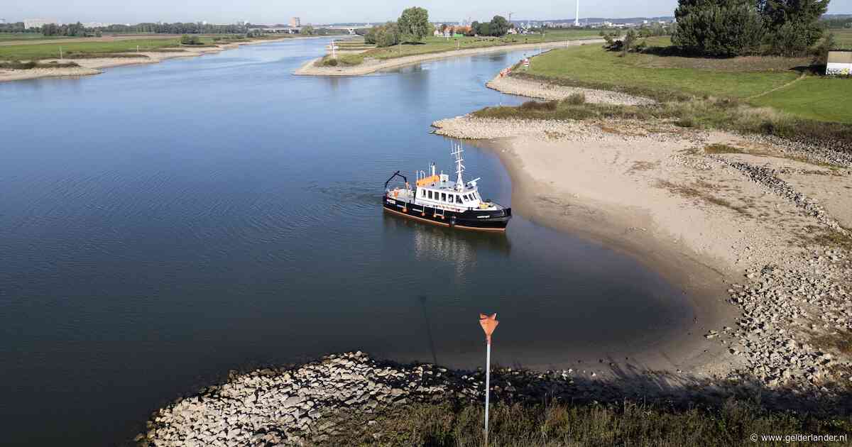 Zo’n 300 kilometer omvaren door het lage water? Maatregel op IJssel wordt maandag opgeheven