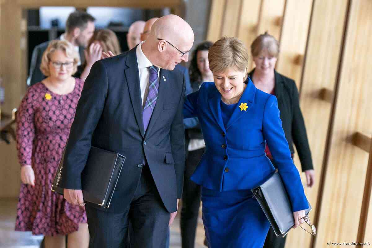 Swinney says he and Sturgeon ‘still friends’ despite election campaign criticism