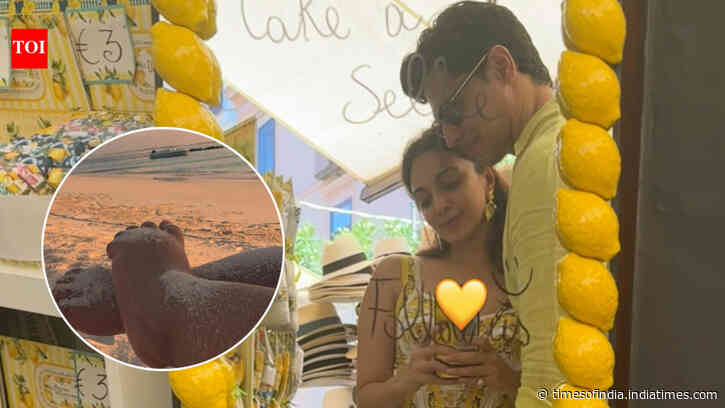 Kiara shares family holiday photos with Sidharth and Saraayah