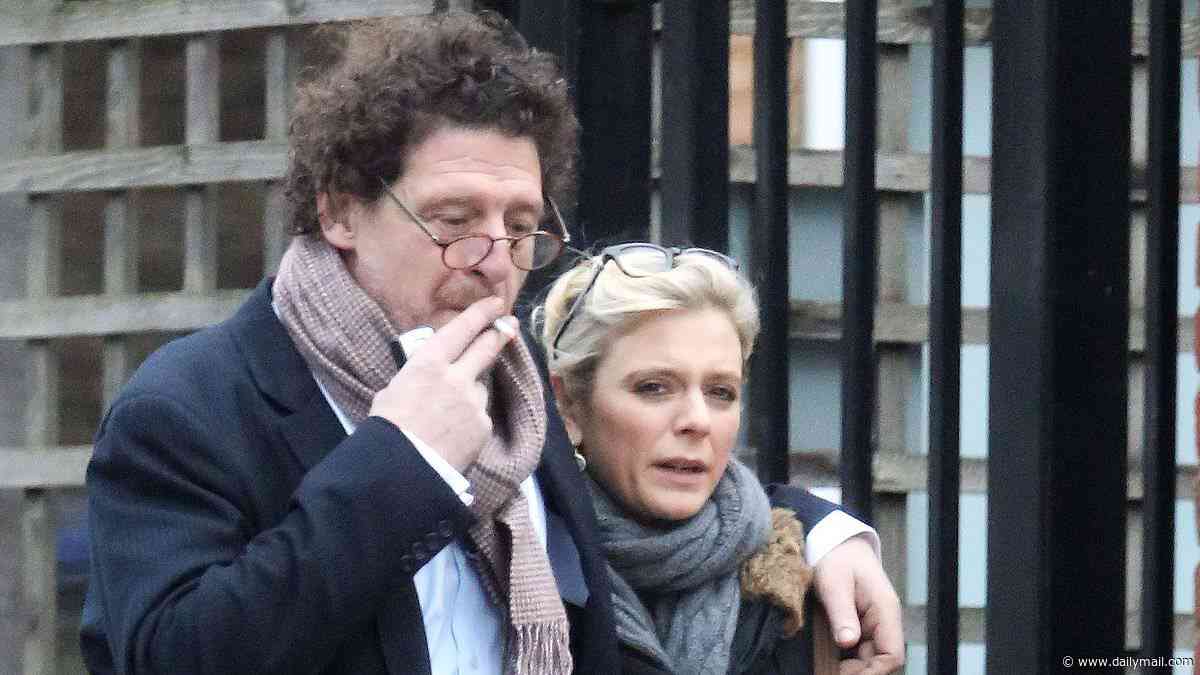 Emilia Fox's colourful love life: From an on-off romance with fiery TV chef Marco Pierre White to her fleeting engagement to Vic Reeves as star says she's ready to date again after split from ex Jonathan Stadlen