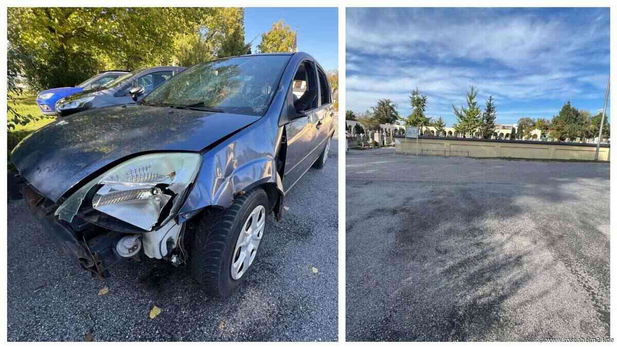 Umstrittenes „Schrottauto“ am Aiblinger Friedhof plötzlich verschwunden – und jetzt?
