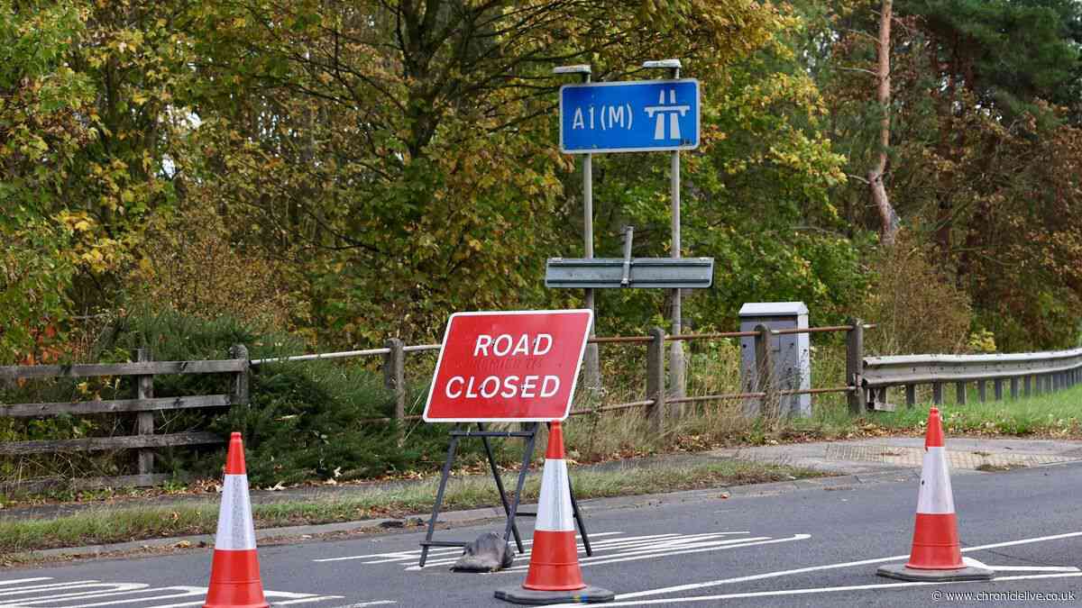 A1 crash LIVE: Road re-opens in Durham after to two police incidents overnight