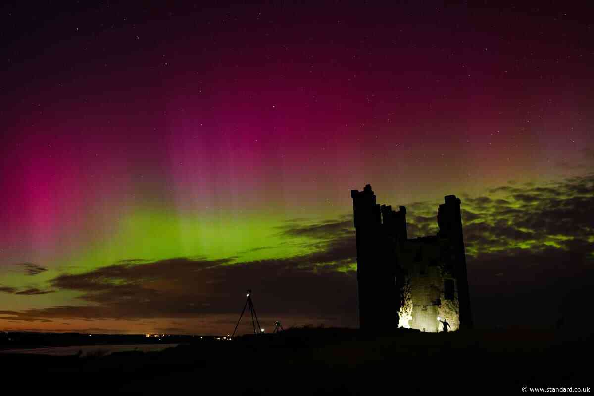 Northern Lights display seen across UK may be visible again on Sunday night