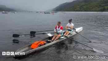 Brothers battled wild weather in Loch Ness race