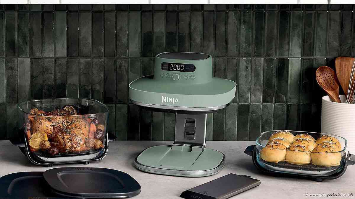 Ninja airfryer that makes 'crispy roast potatoes in 15 minutes not 40' now £105 off