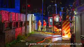 Firefighters scrambled to scene of blaze in Cheetham Hill