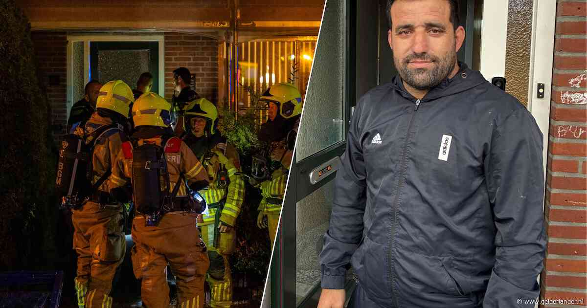 Hassan ziet dat kruipende baby duizelig wordt, zijn gezin ontsnapt aan groot leed na koolmonoxidevergiftiging