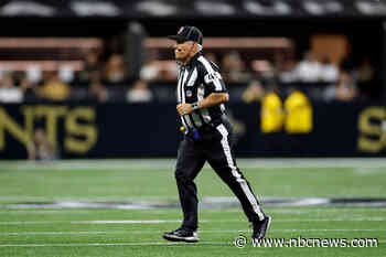 One month into the NFL season, referees are the biggest story