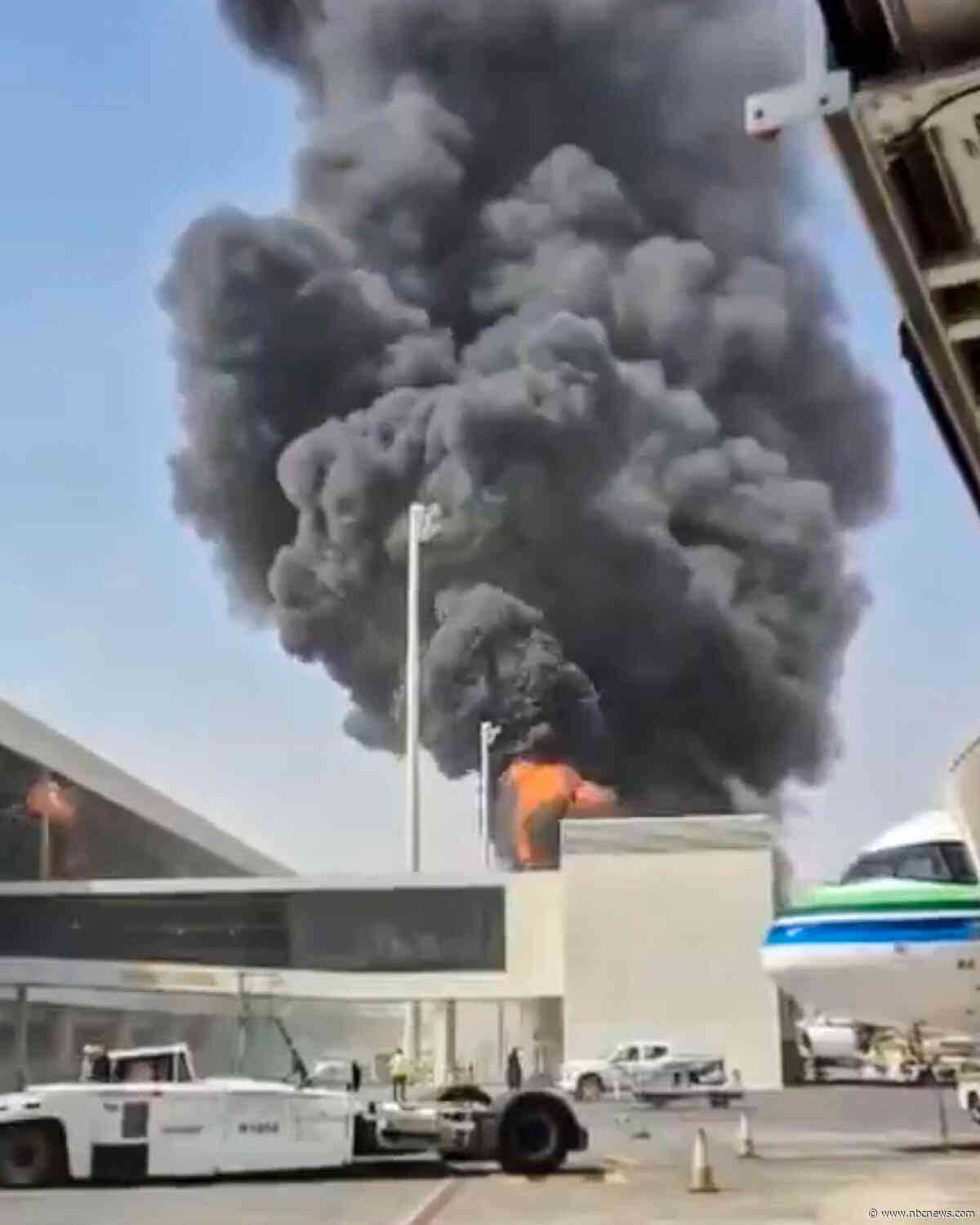 Major attack on Saudi airport kills 12 and leads Trump to weigh joining fight