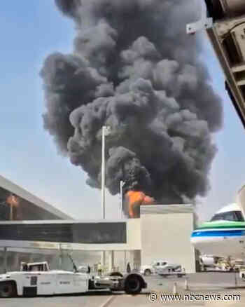 Major attack on Saudi airport kills 12 and leads Trump to weigh joining fight