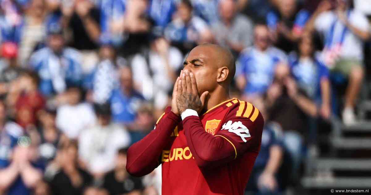 LIVE Serie A | Donyell Malen krijgt rood in Como na onbesuisde tackle, wat kan AS Roma met tien man?