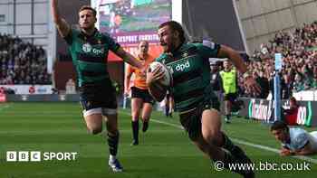 Northampton outgun Bath in 119-point thriller