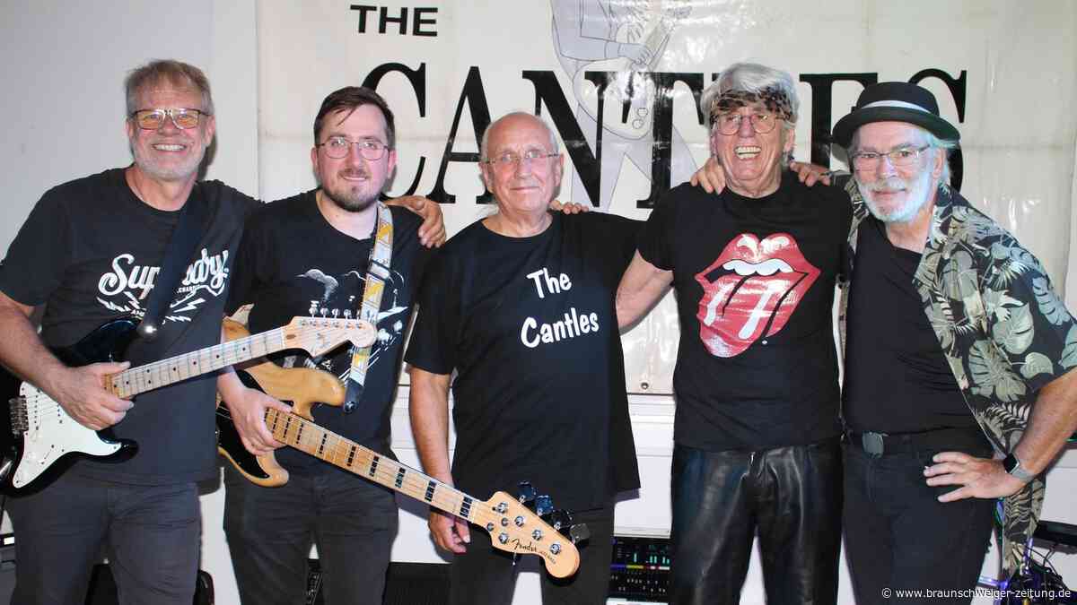 Der Fußboden bebte beim Auftritt von „The Cantles“ im Bürgerzentrum Vechelde