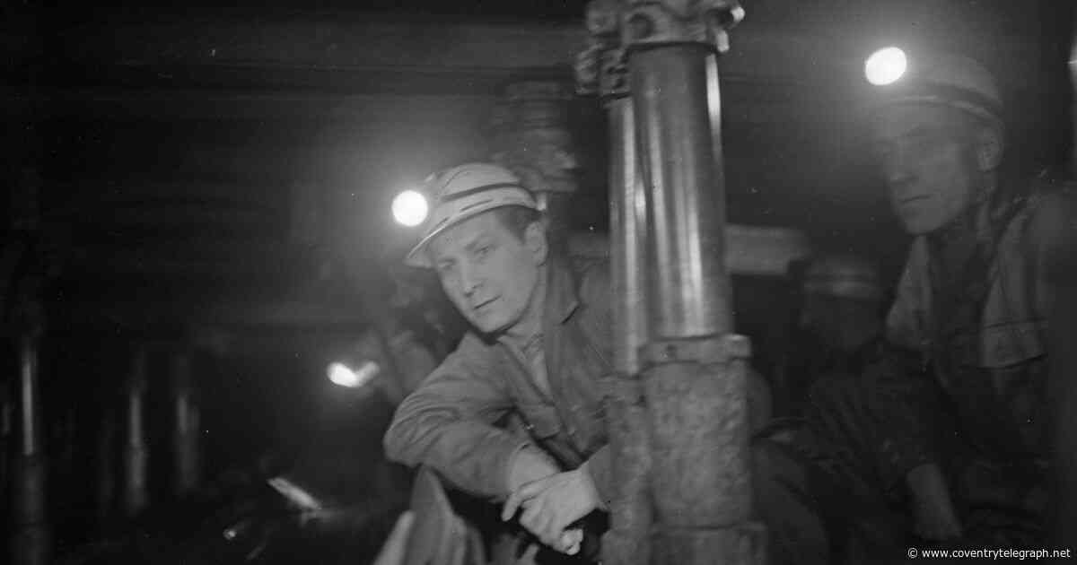 Archive pictures of life down the pit in Warwickshire in 1964