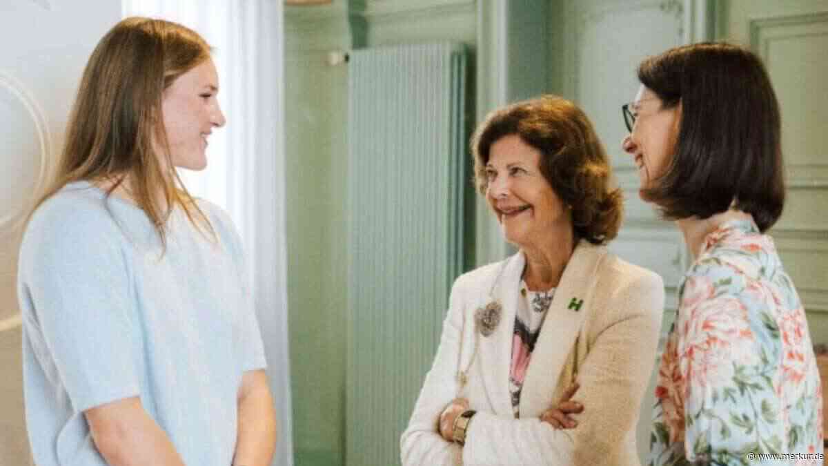 Emma Aicher erhält königliche Unterstützung von Silvia von Schweden