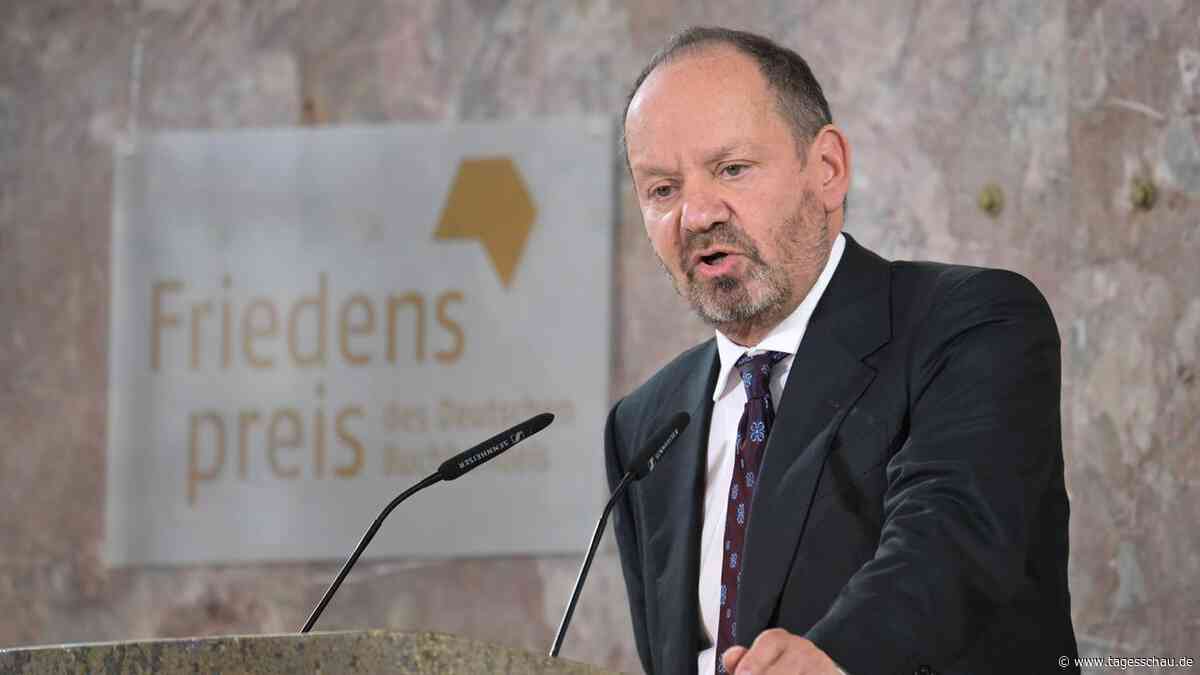 Friedenspreisträger Sands kritisiert deutsches Schweigen zu Vorgehen Israels