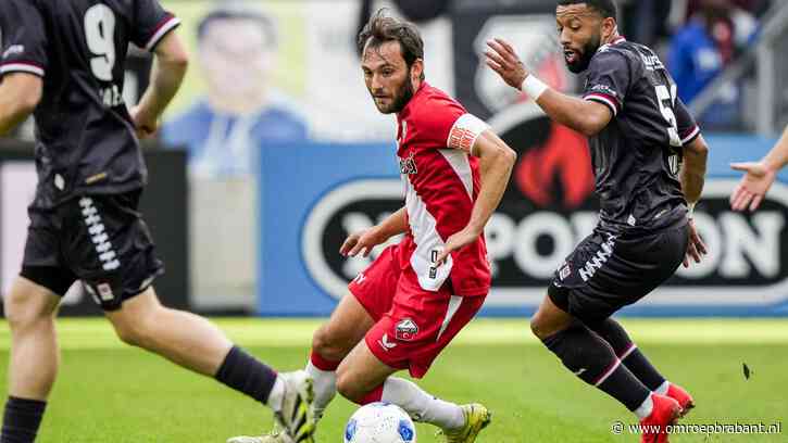 Weer geen overwinning voor Willem II, dat laatste staat in eredivisie