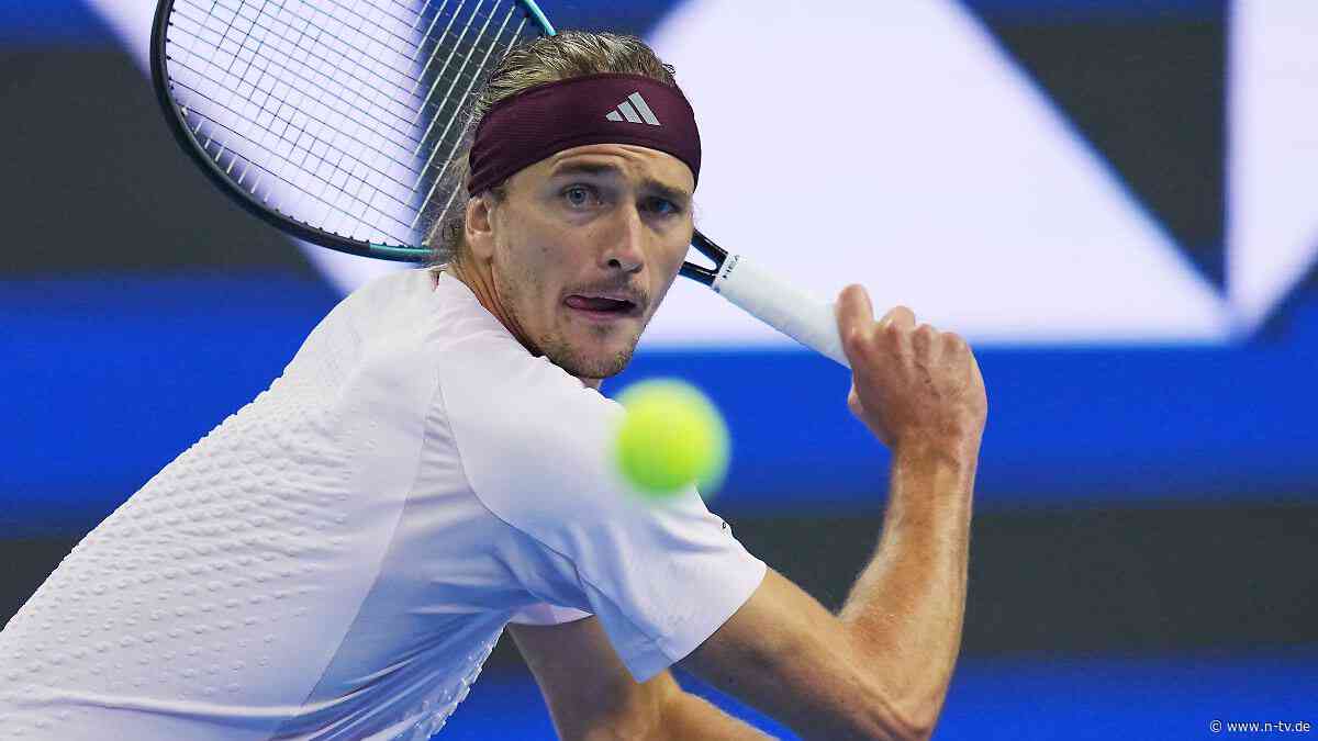 Spitze ist ganz nah: Zverev kämpft sich durch, aber der Knöchel macht Sorgen