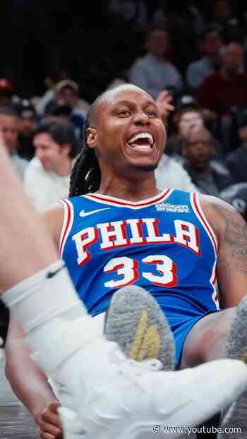 Jabari Walker on both ends of the court! #sixers #76ers #shorts