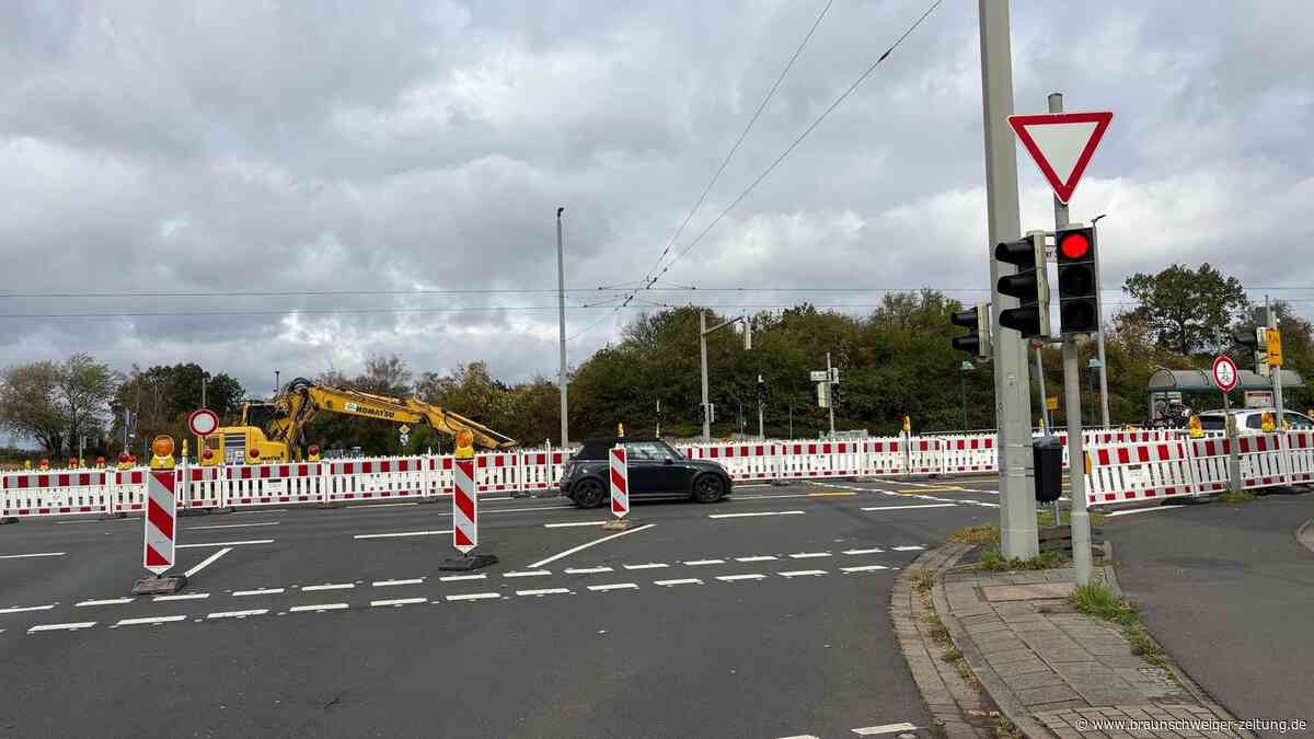 BSVG erneuert Gleise an Haltestelle – das hat auch Auswirkungen auf Autofahrer