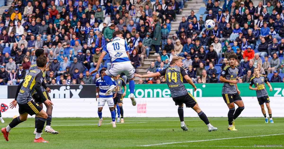 LIVE | PEC Zwolle krijgt kansen tegen Cambuur, maar scoren lukt niet