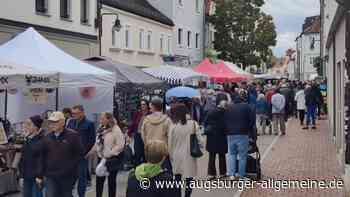 Zum Bummeln in die Innenstadt: Neuburger genießen den Marktsonntag