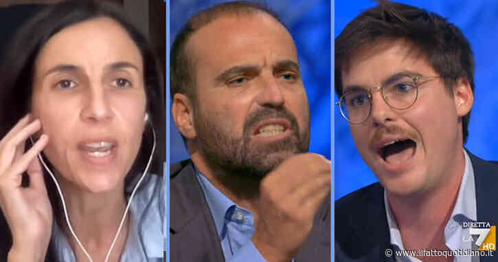 Marattin litiga con Mannocchi, poi insulta Romano: “Propagandista ignorante”. Ma sbaglia la risoluzione Onu: la gaffe su La7