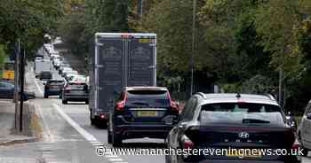 Photos show huge delays in Manchester as M60 Simister Island shuts all day