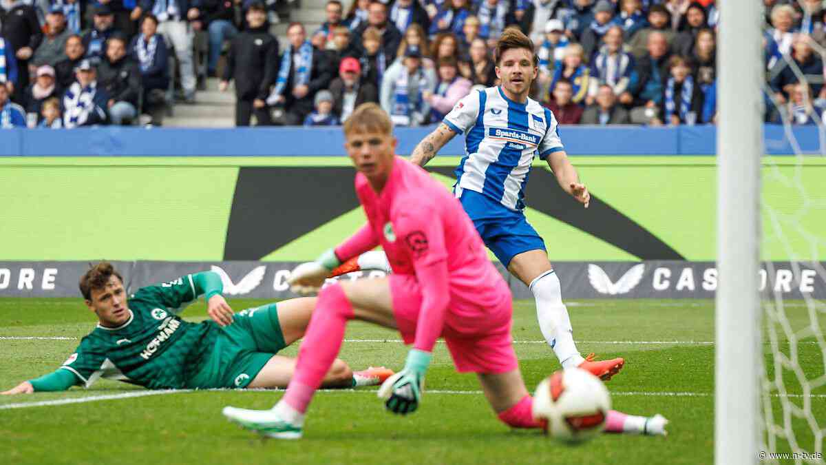 Millimeter verhindern Rückstand: Hertha BSC gewinnt jetzt immer irgendwie
