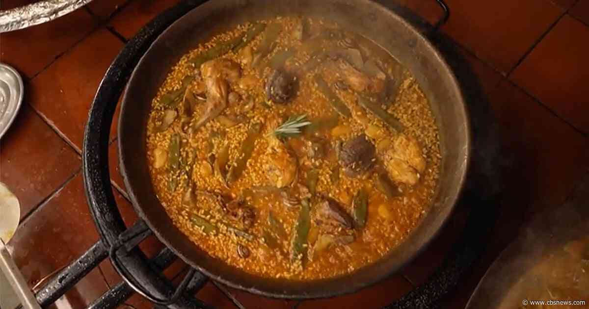 A proper paella