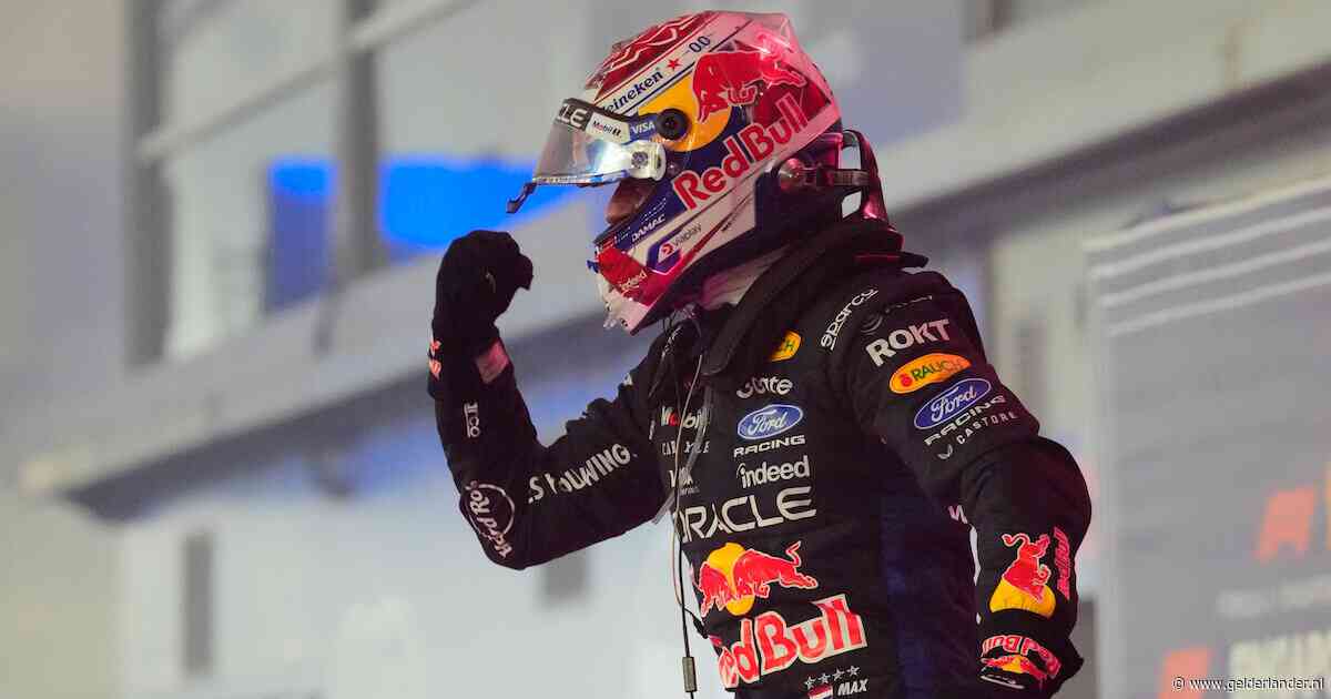 Ongenaakbare Max Verstappen sluit perfect weekend af met zijn eerste GP-zege in Singapore