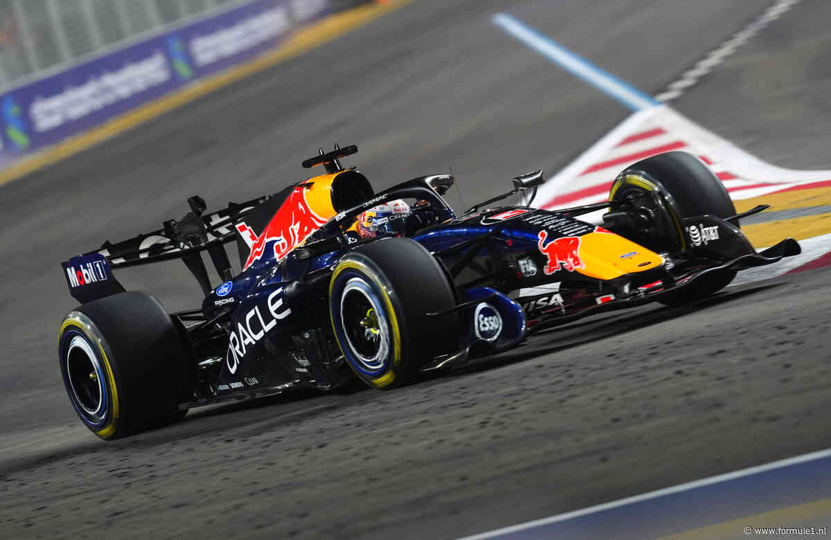 Max Verstappen viert langverwachte zege in Singapore: ‘Heel blij om hier te winnen’