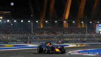 Singapore Grand Prix LIVE! Max Verstappen takes commanding victory, Charles Leclerc behind