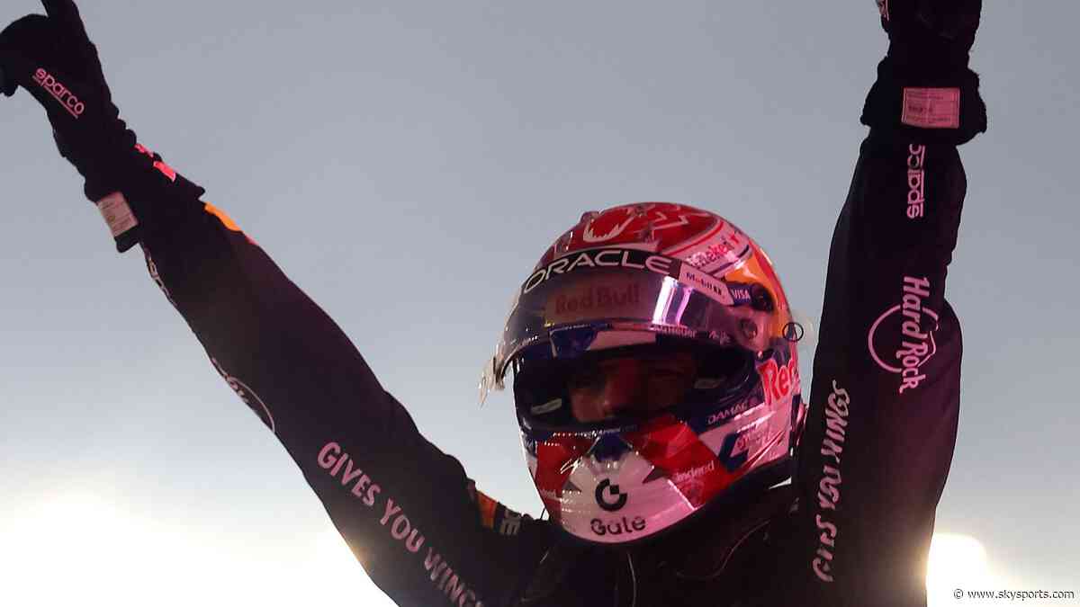 Verstappen claims dominant first Singapore GP win