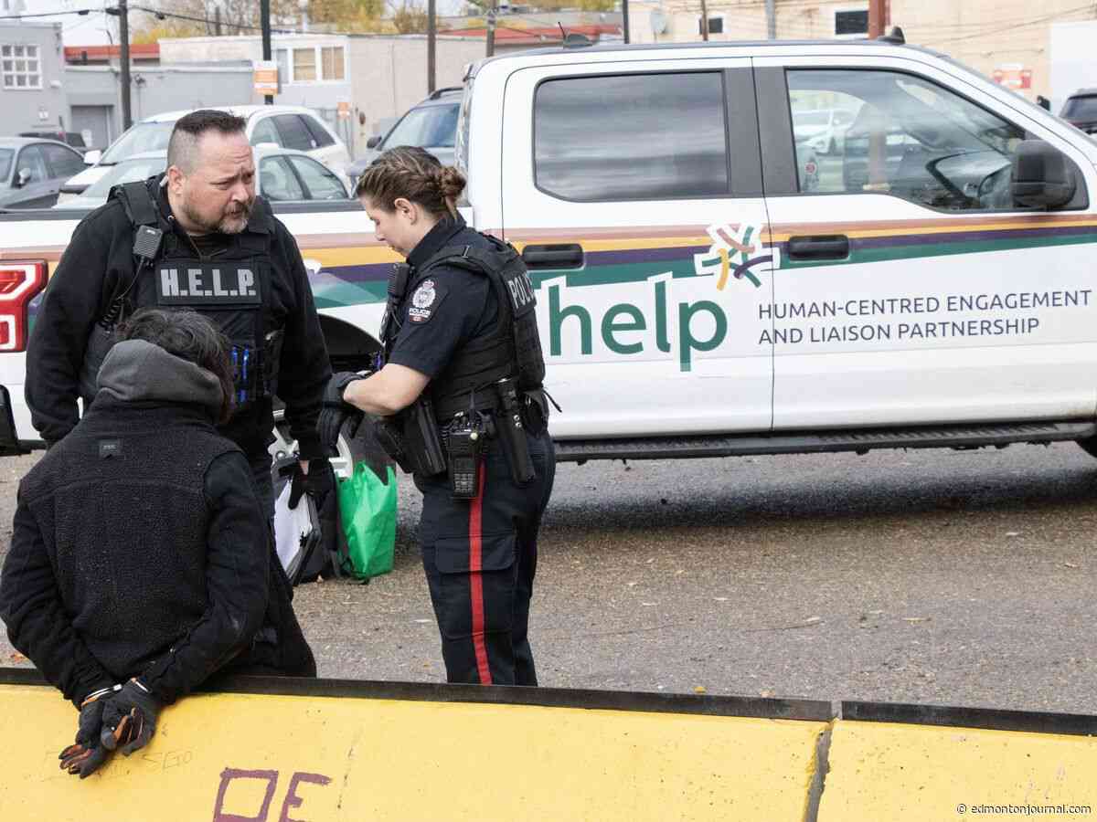 'Just checking on you, man':  Edmonton police HELP team takes aim at recovery
