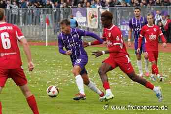 Dritte Pflichtspielniederlage in Serie: Erzgebirge Aue verliert auch in Greifswald