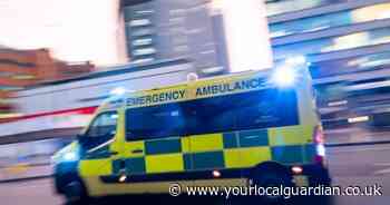 Two in hospital after crash sees police cordon off road in Croydon