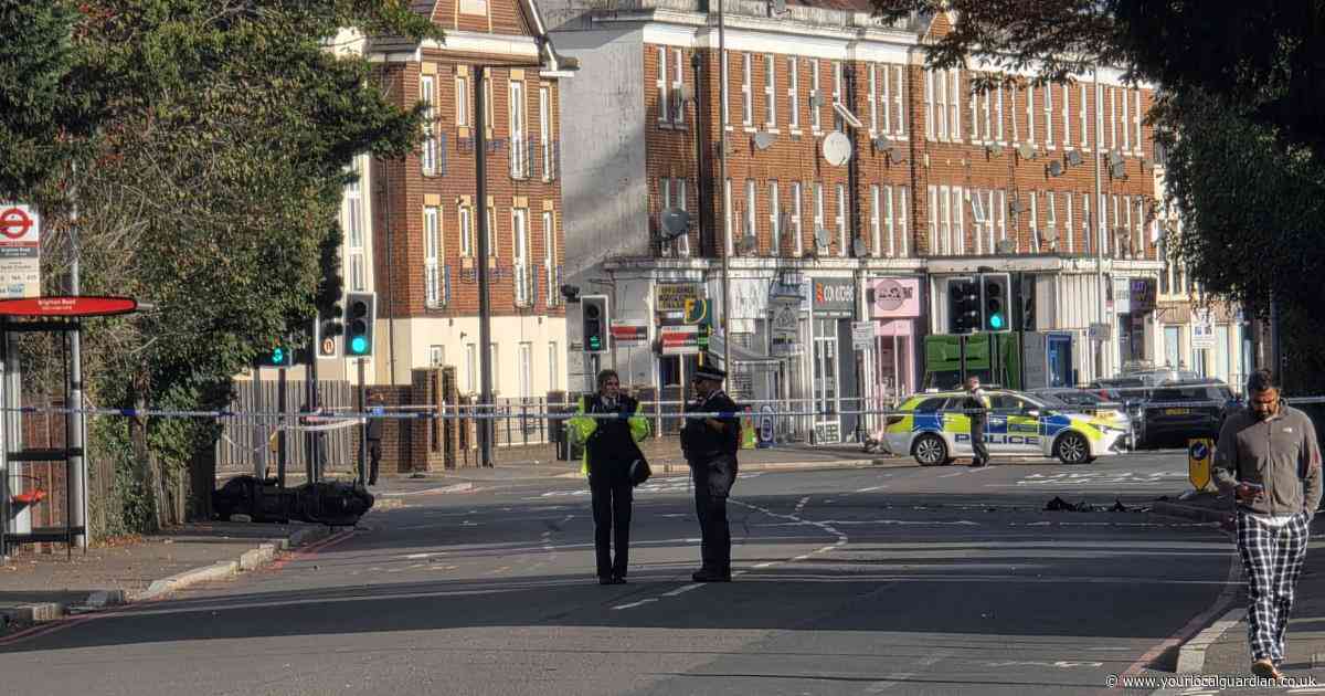 RECAP after police cordon off major Croydon road after crash