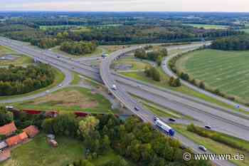 Sperrungen im Autobahnkreuz Münster-Süd
