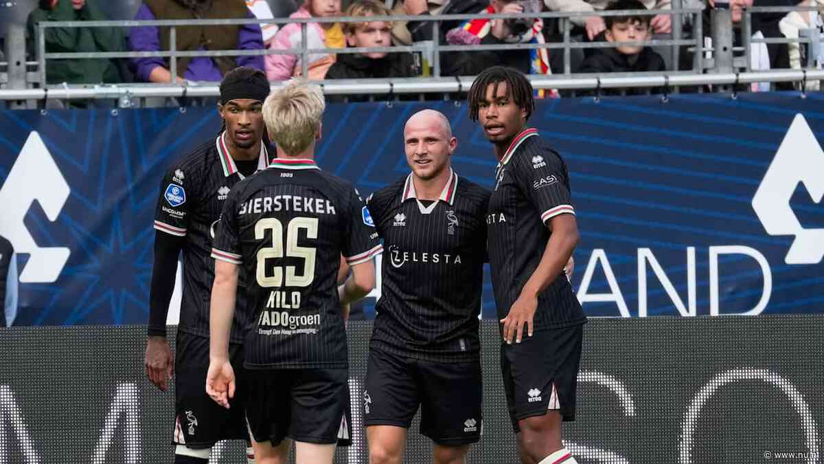 ADO pakt ondanks vroege rode kaart punt bij Telstar, Cambuur wint bij PEC